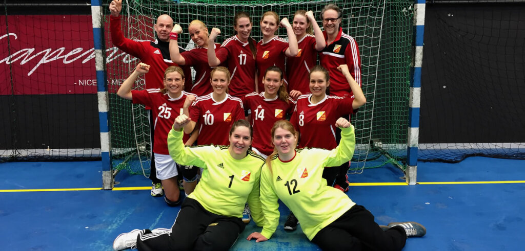 Damlaget seriesegrare i division 3!