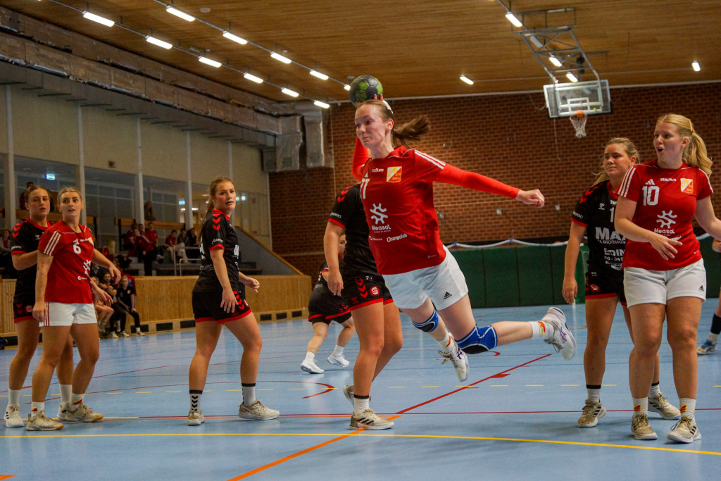 Damerna höll bara en halvlek mot Rimbo
