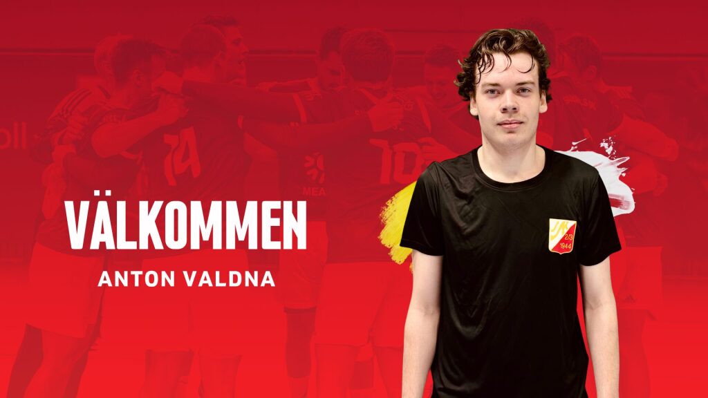 Välkommen Anton till herrlaget