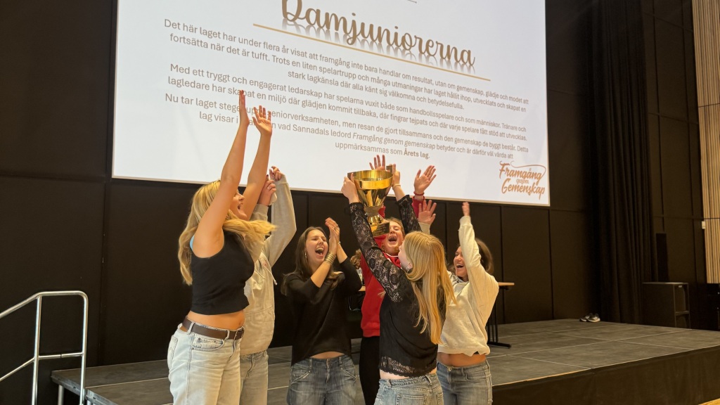 Damjuniorerna – Årets lag 2026!