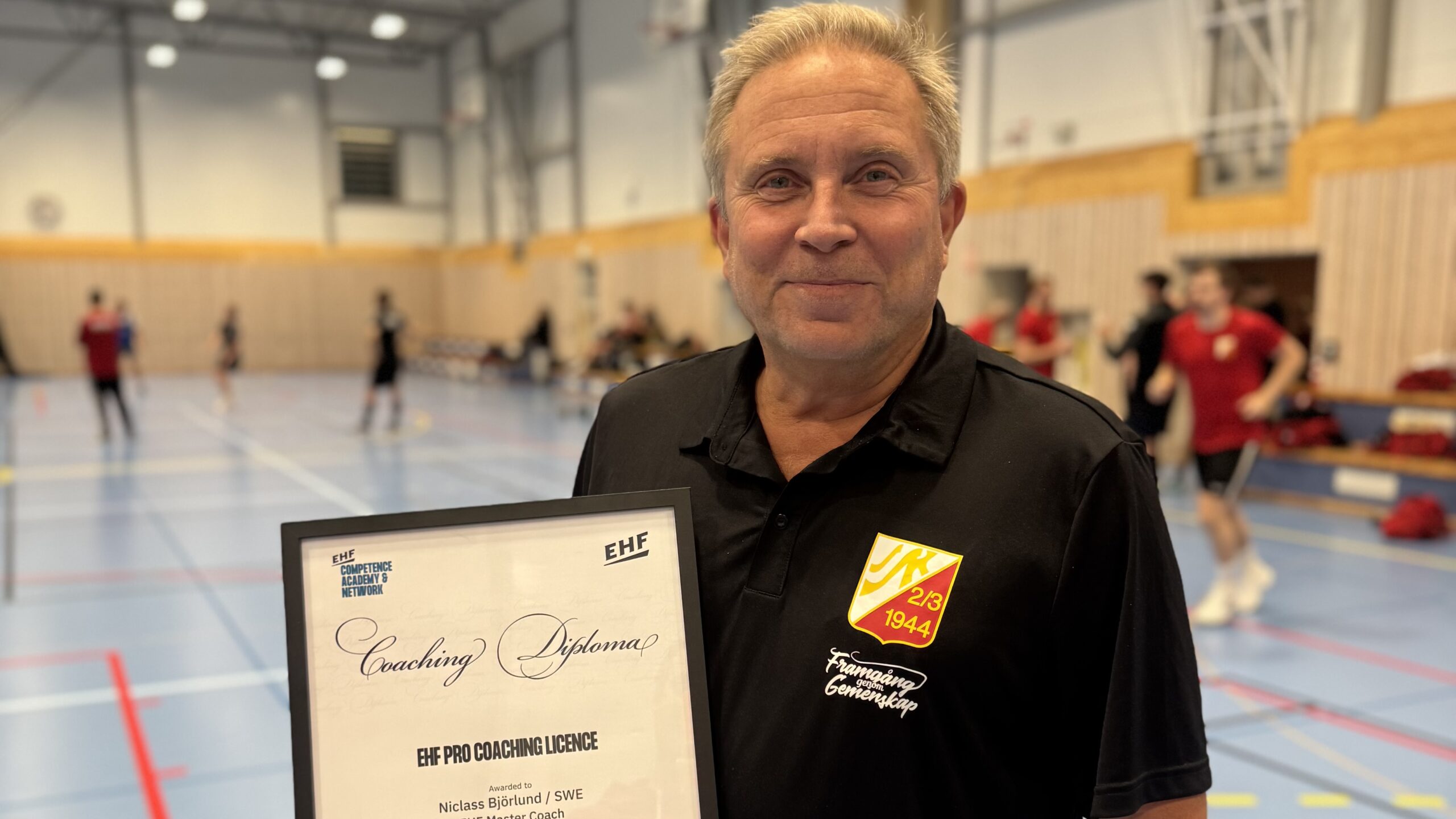 Niclass Björlund klar med EHF Master Coach
